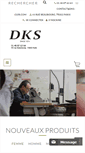 Mobile Screenshot of dks-cuir.com